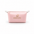 MIRACLISTIC pink female essential kit pouch on a white background