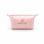 MIRACLISTIC pink female essential kit pouch on a white background